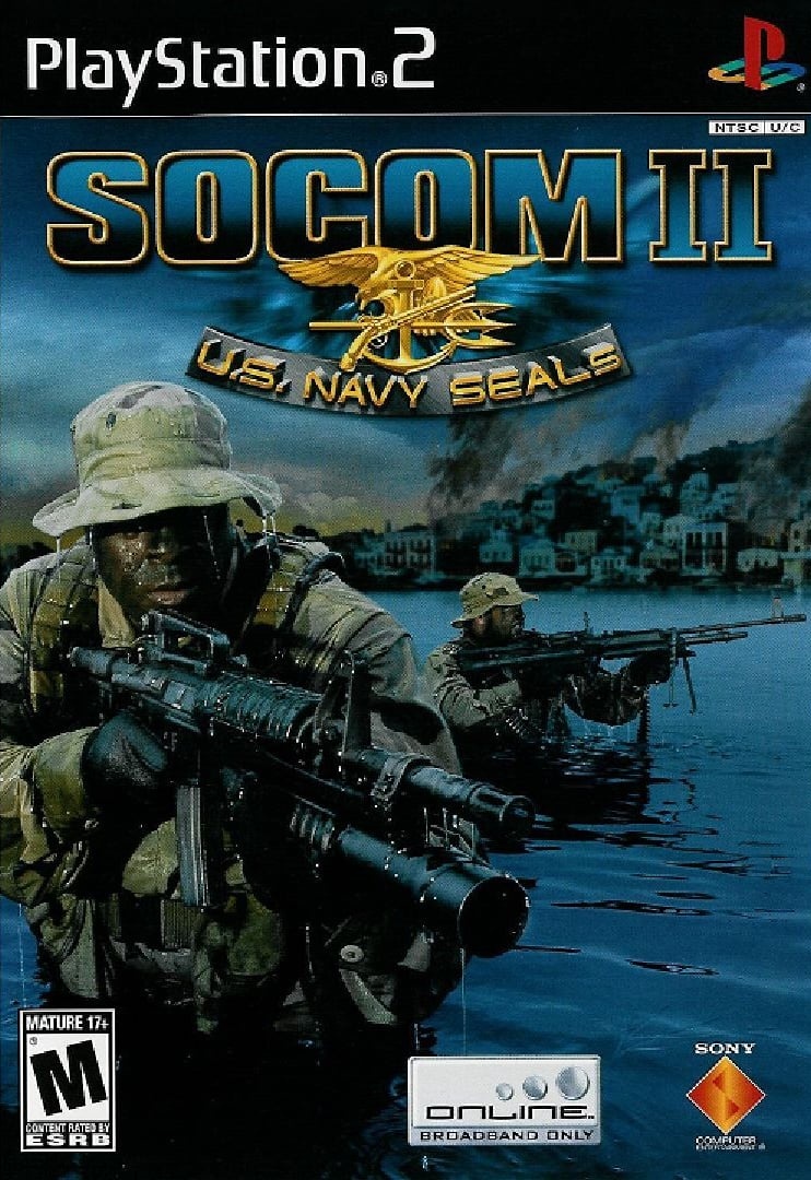 Capa do jogo SOCOM II: U.S. Navy SEALs