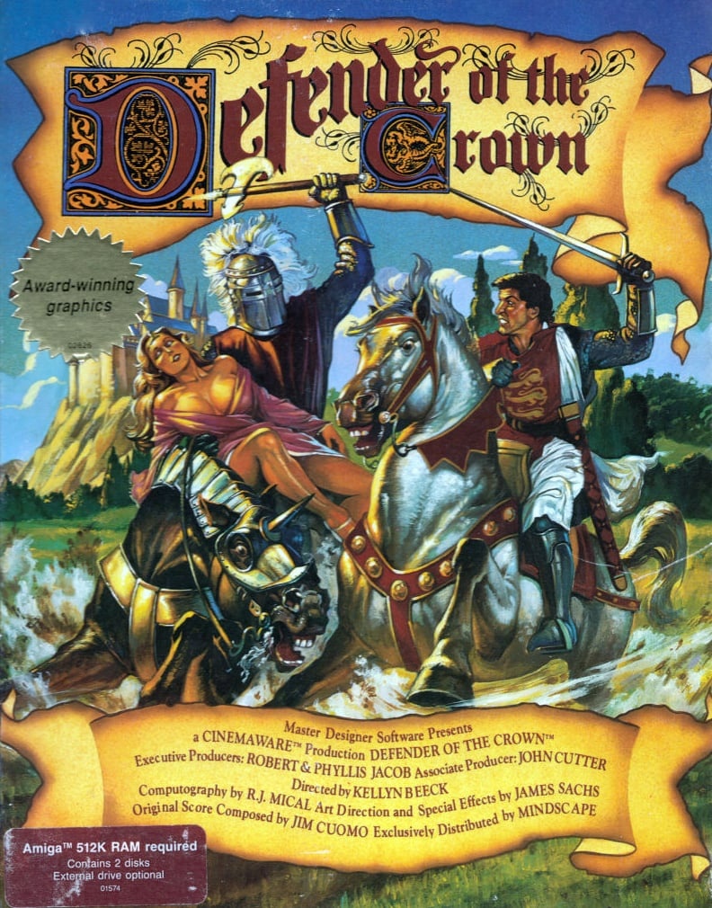 Capa do jogo Defender of the Crown