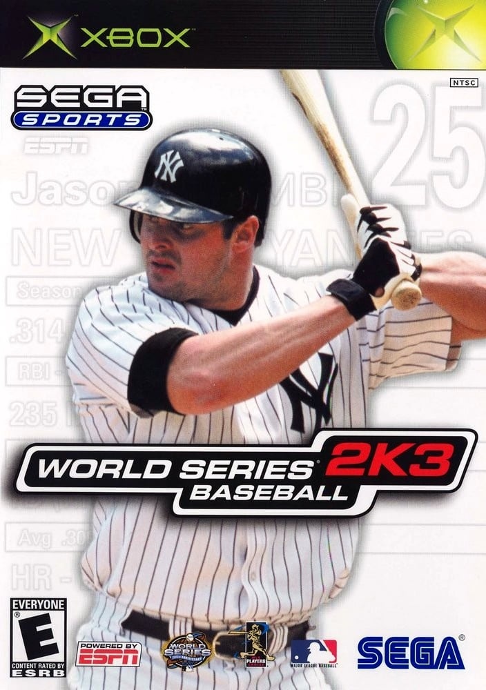 Capa do jogo World Series Baseball 2K3