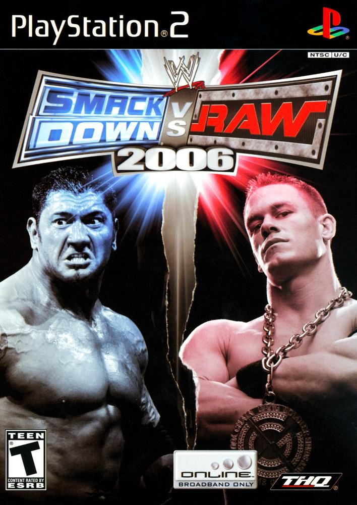 Capa do jogo WWE Smackdown vs. Raw 2006