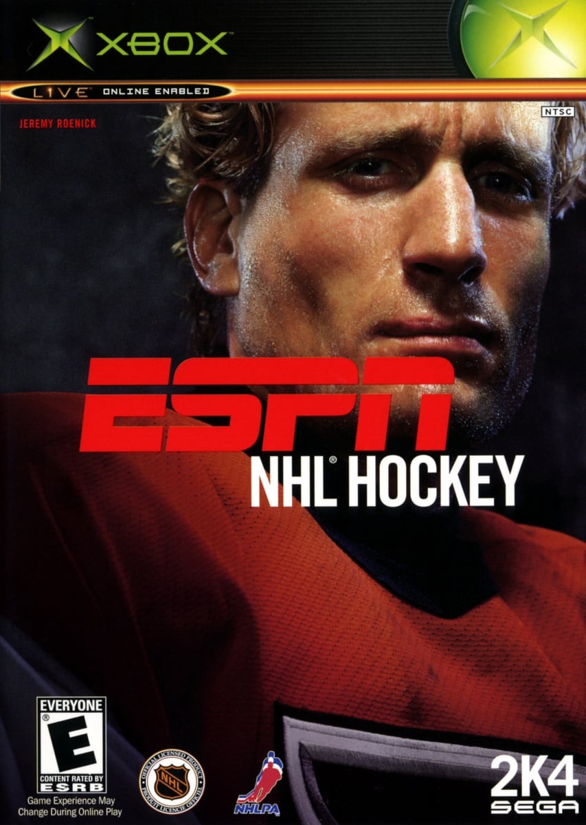 Capa do jogo ESPN NHL Hockey