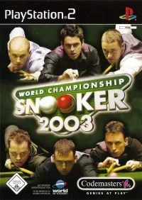 Capa de World Championship Snooker 2003