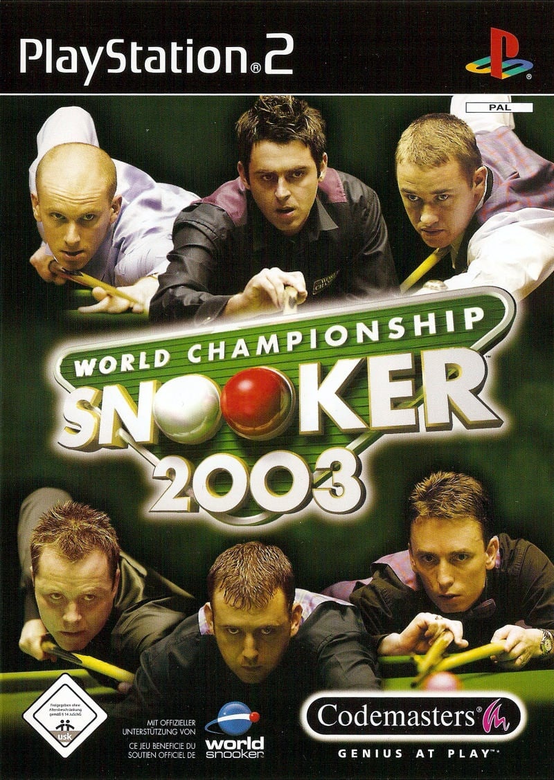 Capa do jogo World Championship Snooker 2003