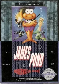 Capa de James Pond: Underwater Agent