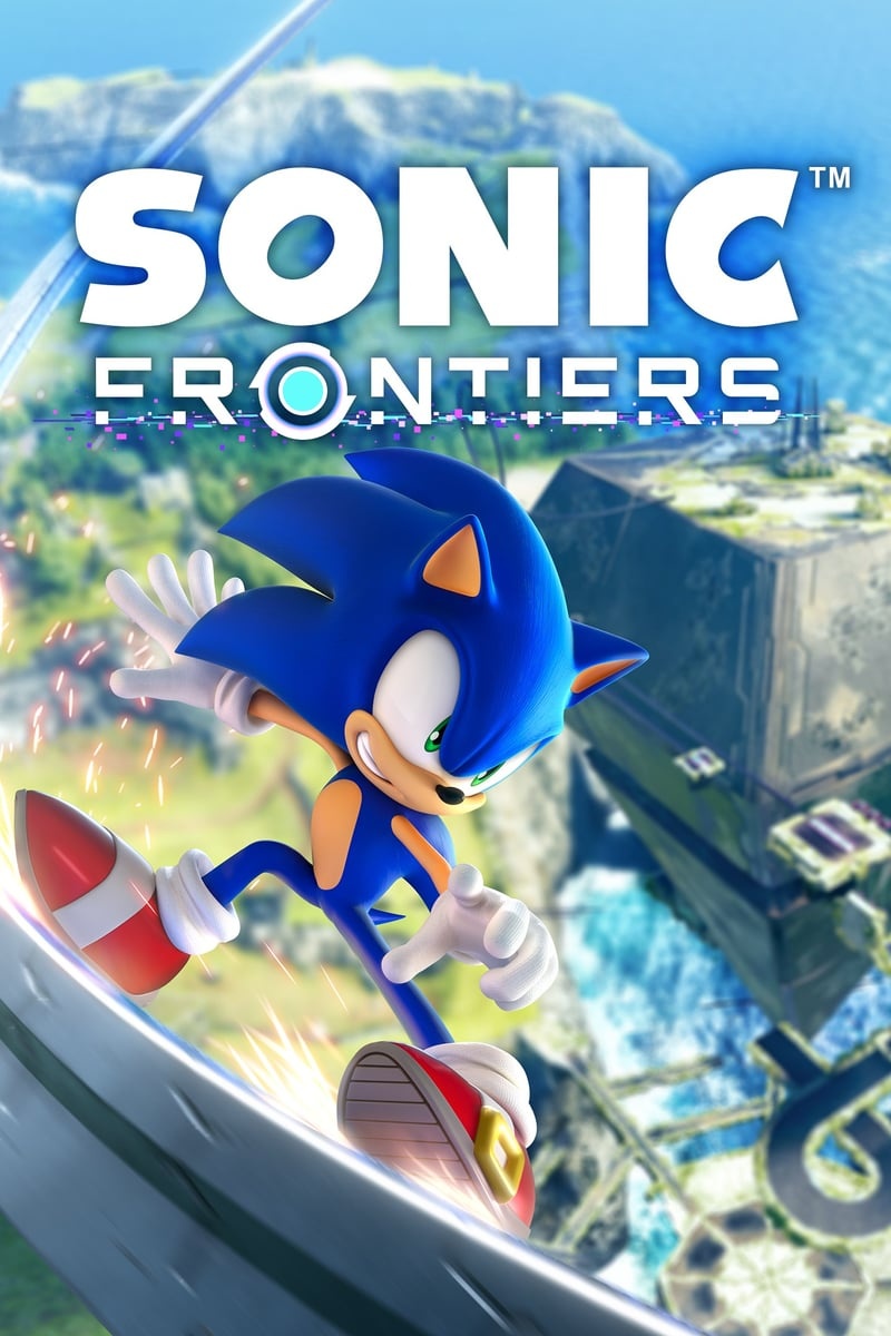 Capa do jogo Sonic Frontiers