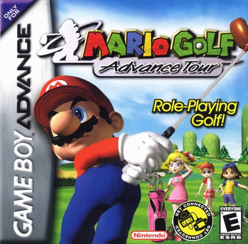 Capa do jogo Mario Golf: Advance Tour