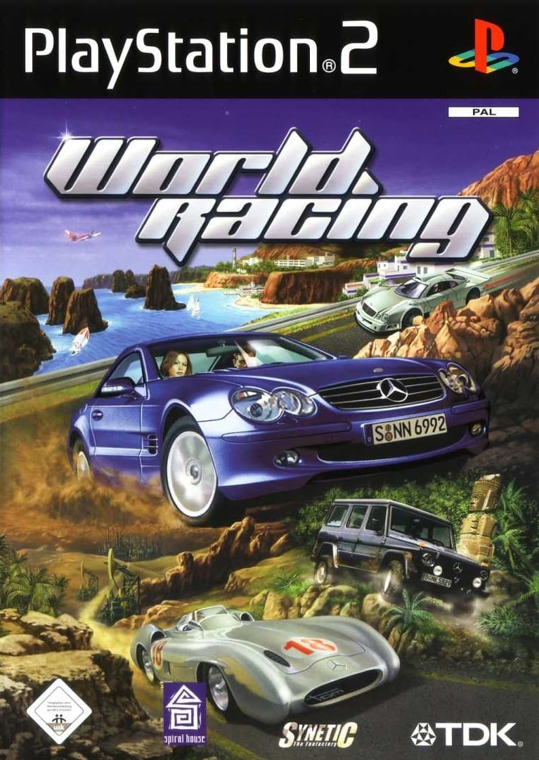 Capa do jogo World Racing