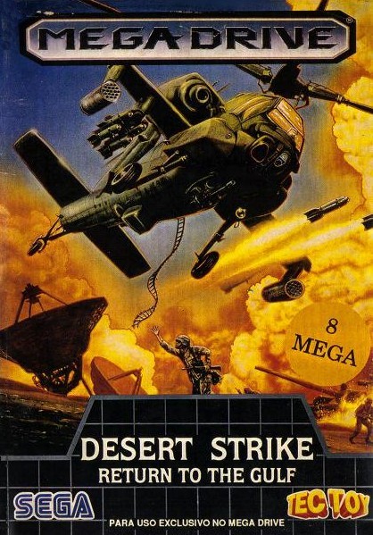 Capa do jogo Desert Strike