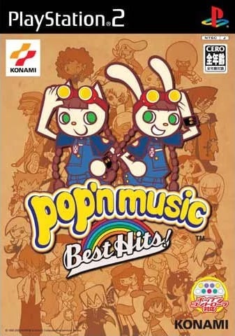 Capa do jogo popn music: Best Hits!