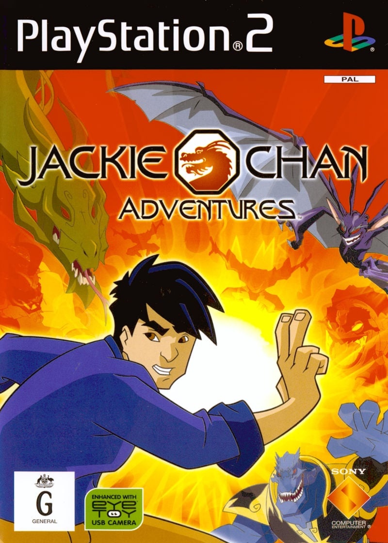Capa do jogo Jackie Chan Adventures
