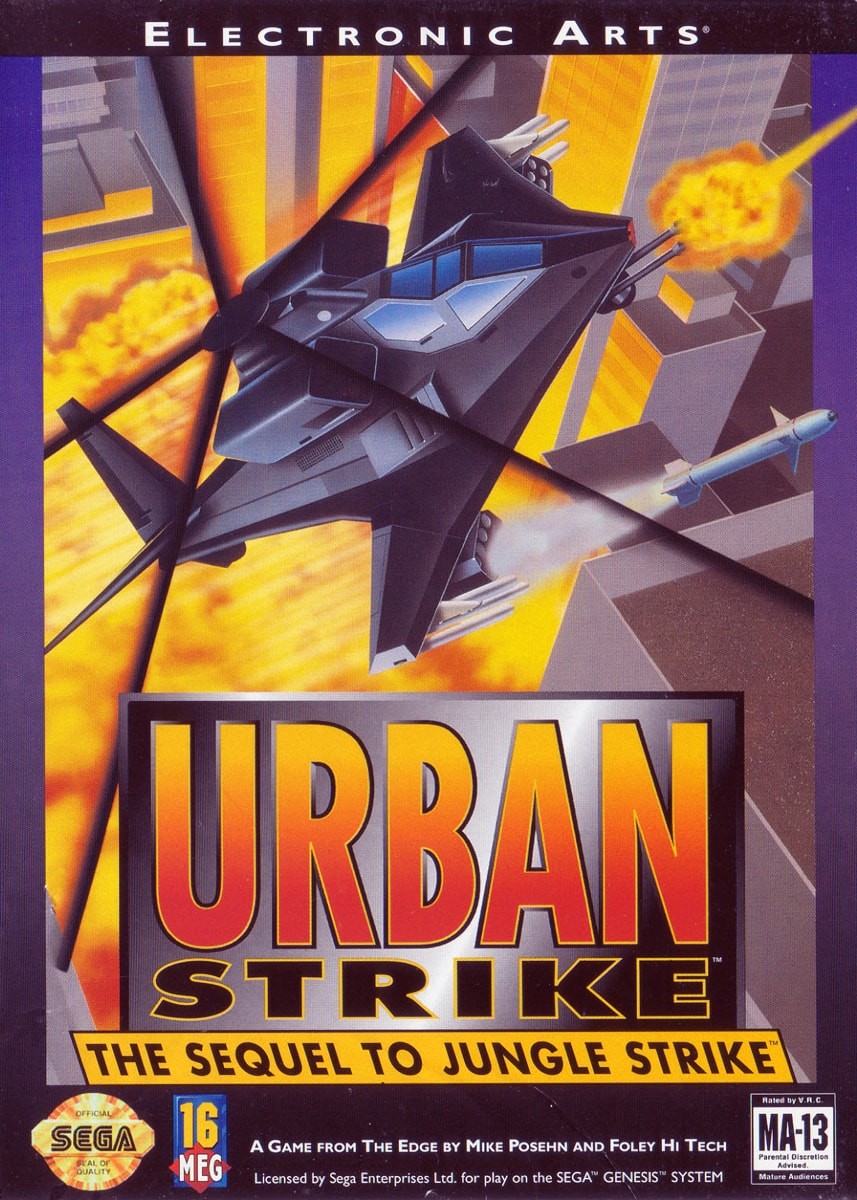 Capa do jogo Urban Strike: The Sequel to Jungle Strike