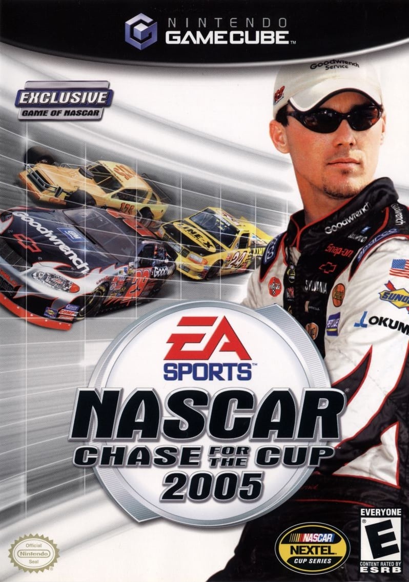 Capa do jogo NASCAR 2005: Chase for the Cup