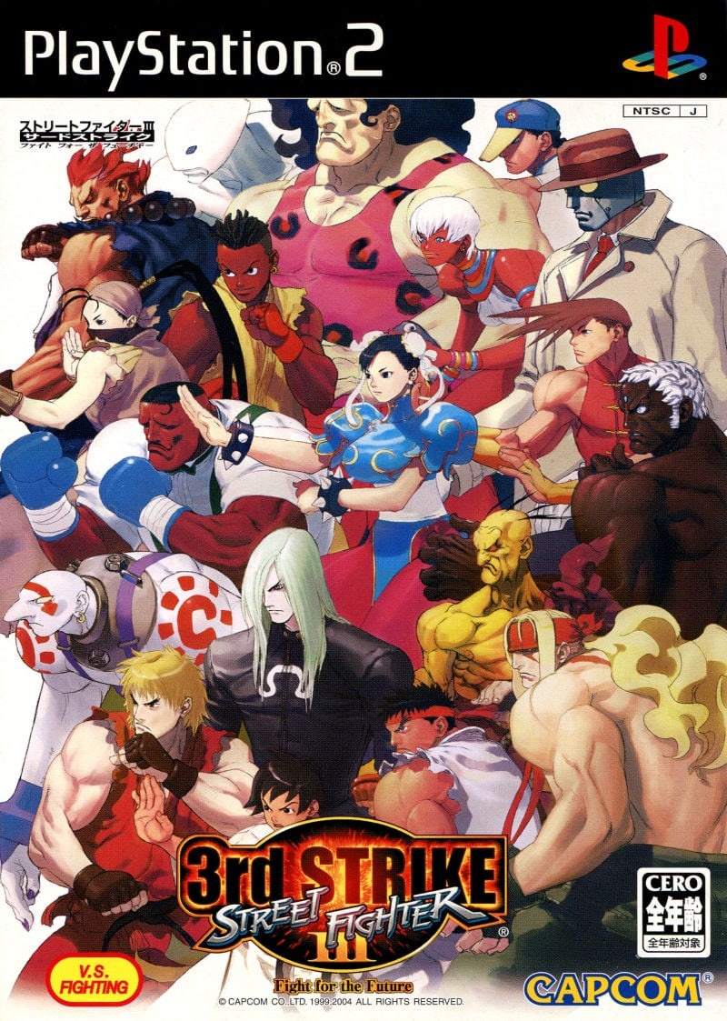 Capa do jogo Street Fighter III: 3rd Strike - Fight for the Future