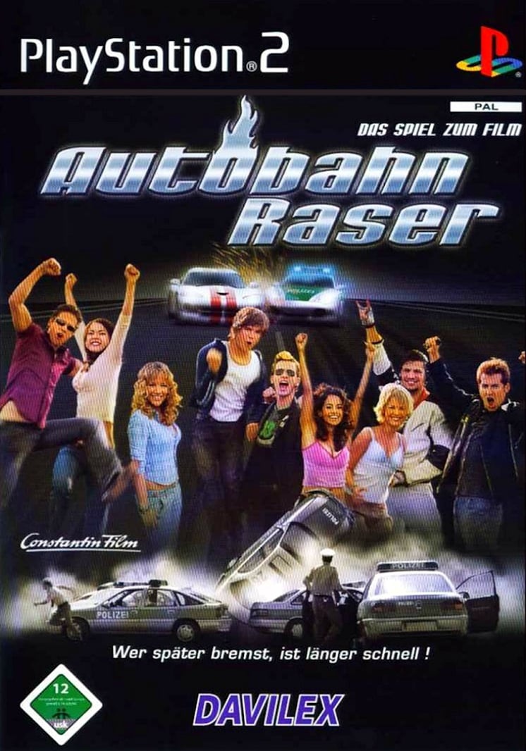 Capa do jogo Autobahn Raser: Das Spiel zum Film