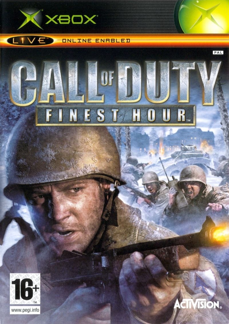 Capa do jogo Call of Duty: Finest Hour