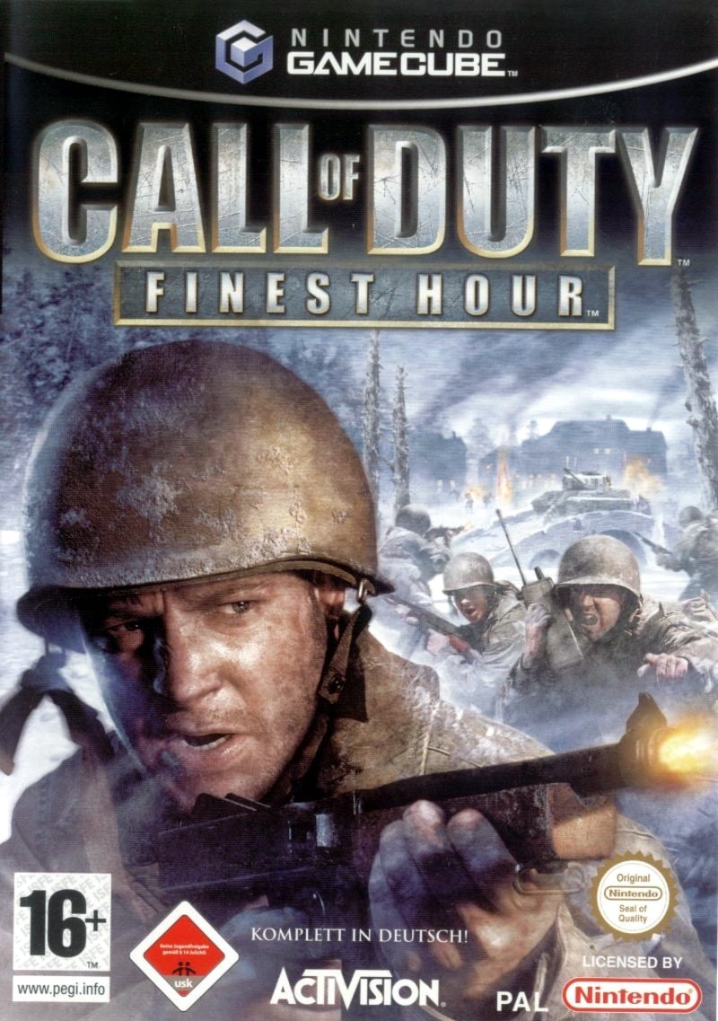 Capa do jogo Call of Duty: Finest Hour