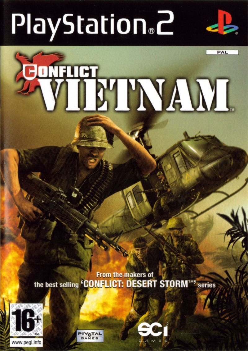 Capa do jogo Conflict: Vietnam