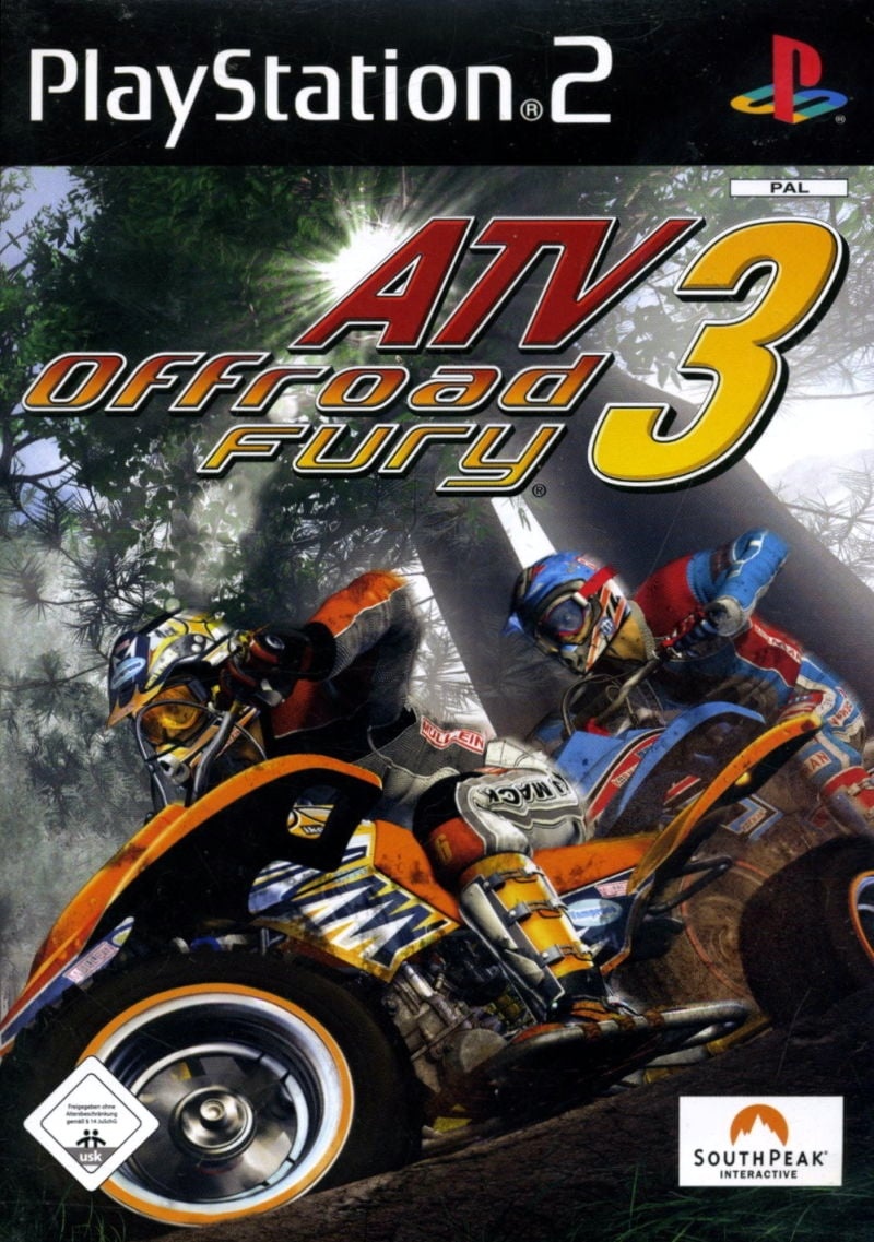 Capa do jogo ATV Offroad Fury 3