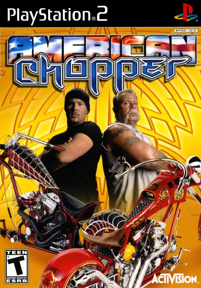 Capa do jogo American Chopper