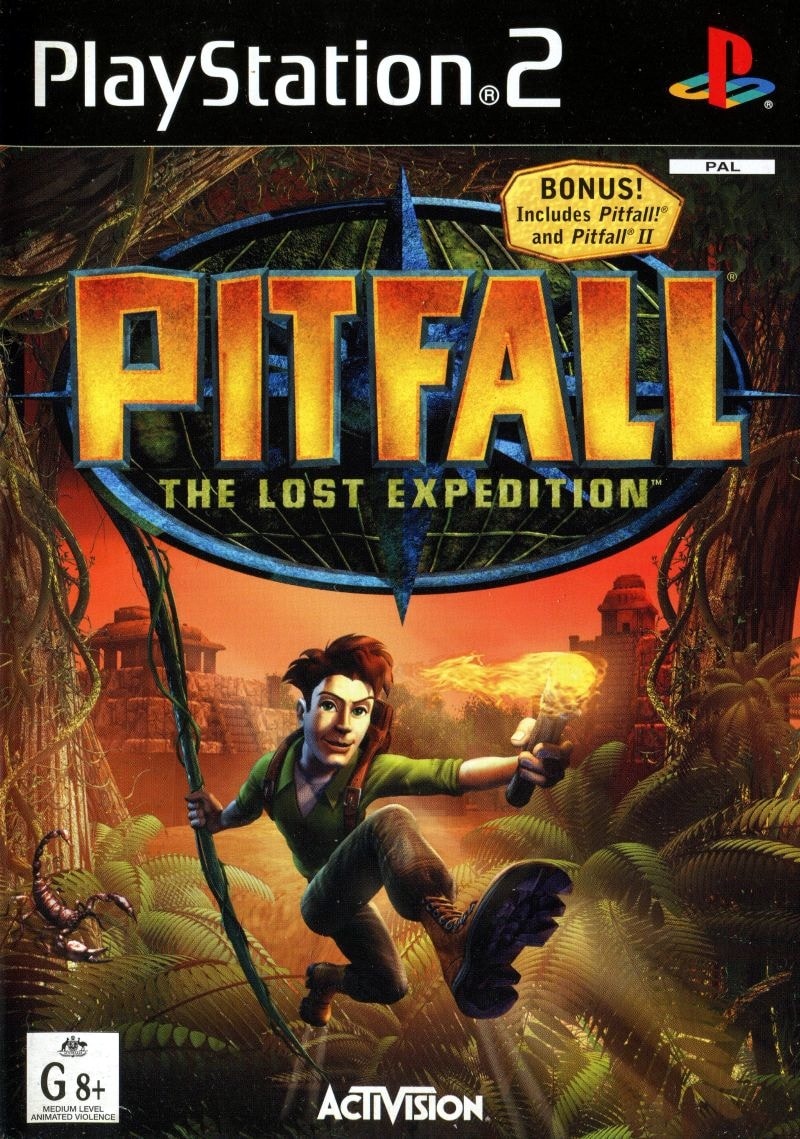 Capa do jogo Pitfall: The Lost Expedition