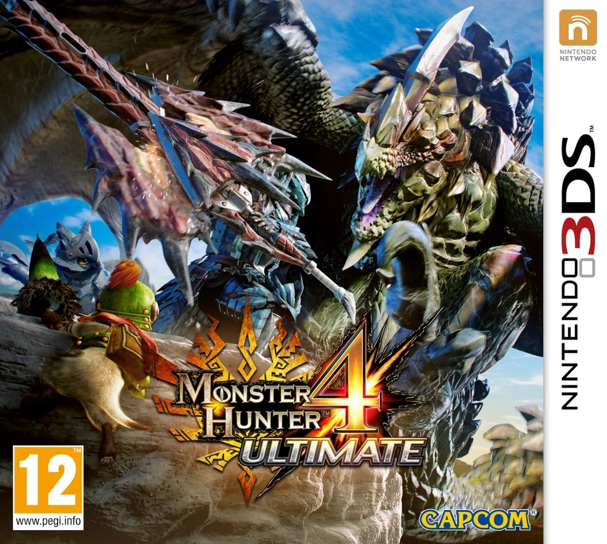 Capa do jogo Monster Hunter 4: Ultimate