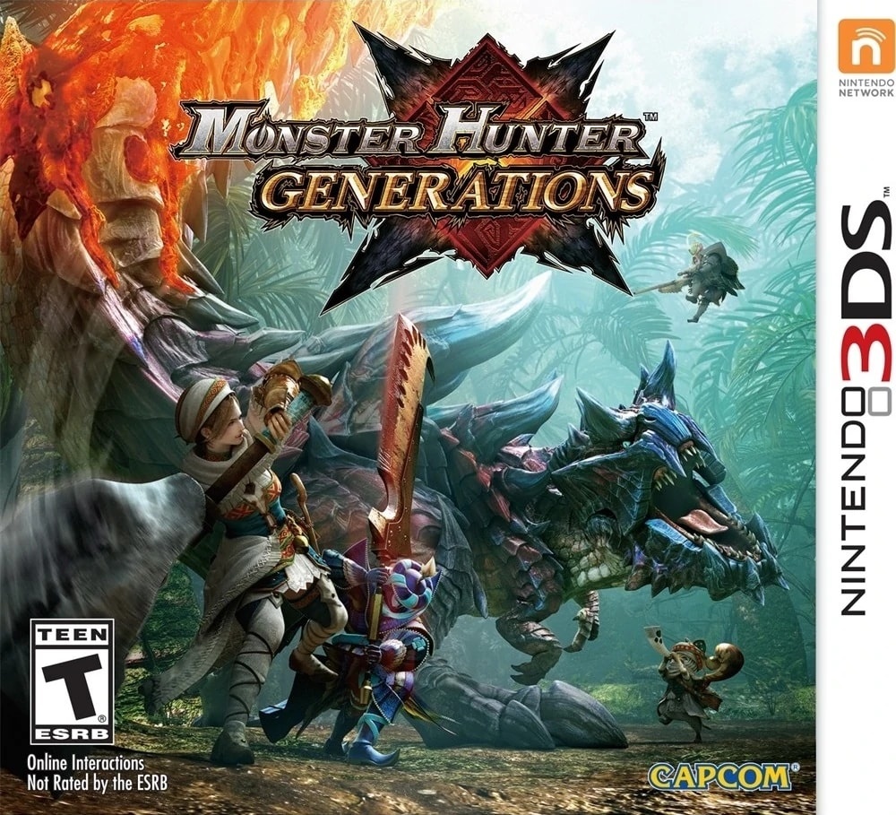 Capa do jogo Monster Hunter: Generations