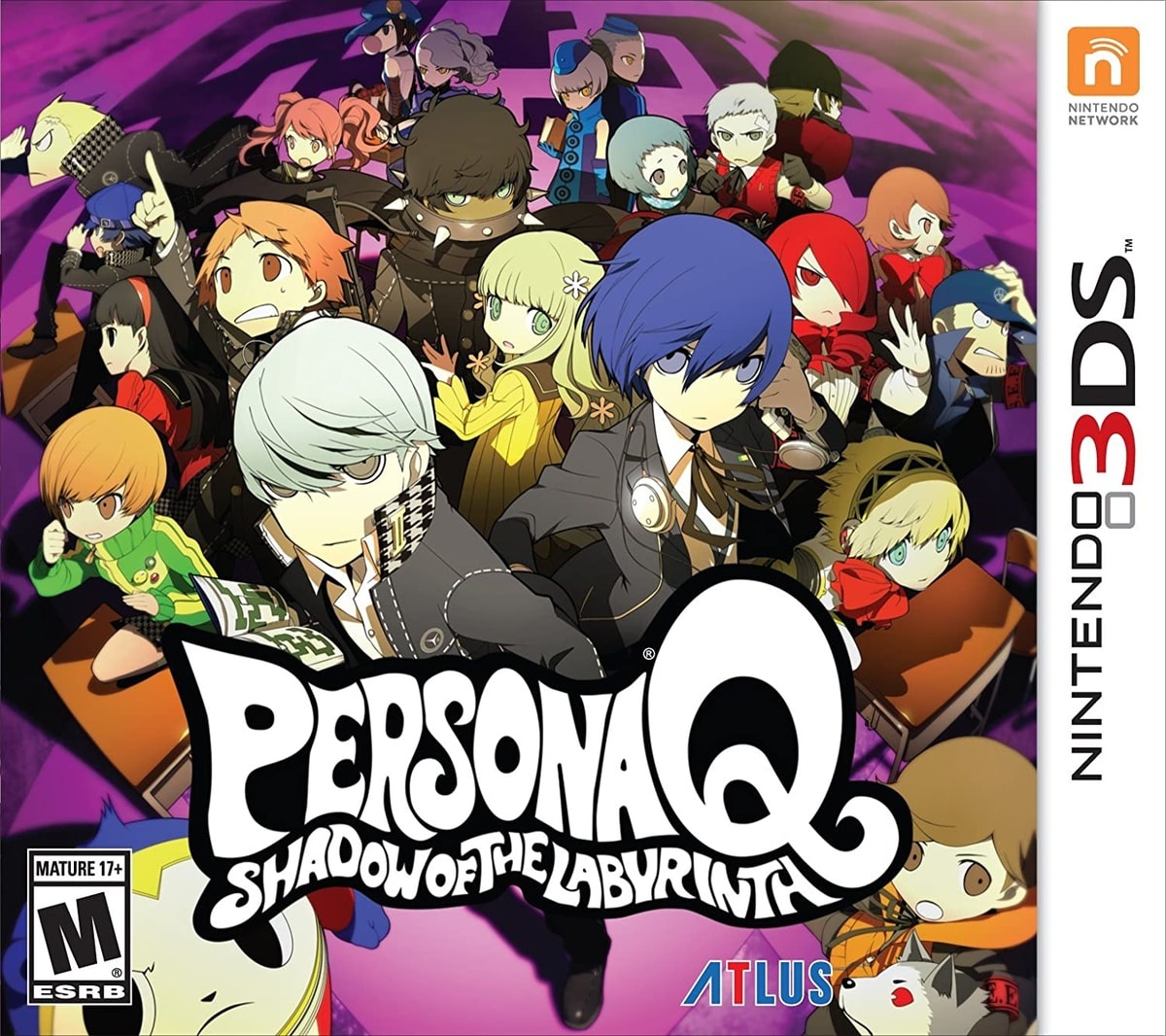 Capa do jogo Persona Q: Shadow of the Labyrinth