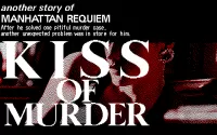 Capa de Kiss of Murder