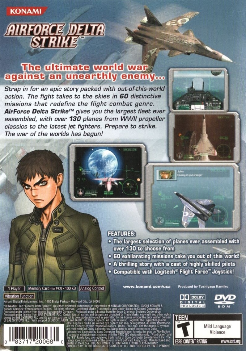 Capa do jogo AirForce Delta Strike
