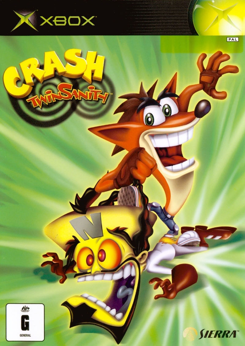 Capa do jogo Crash Twinsanity
