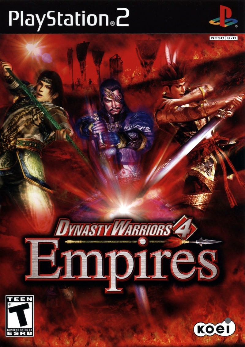 Capa do jogo Dynasty Warriors 4: Empires