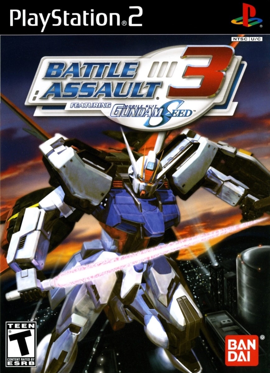 Capa do jogo Battle Assault 3 featuring Gundam Seed