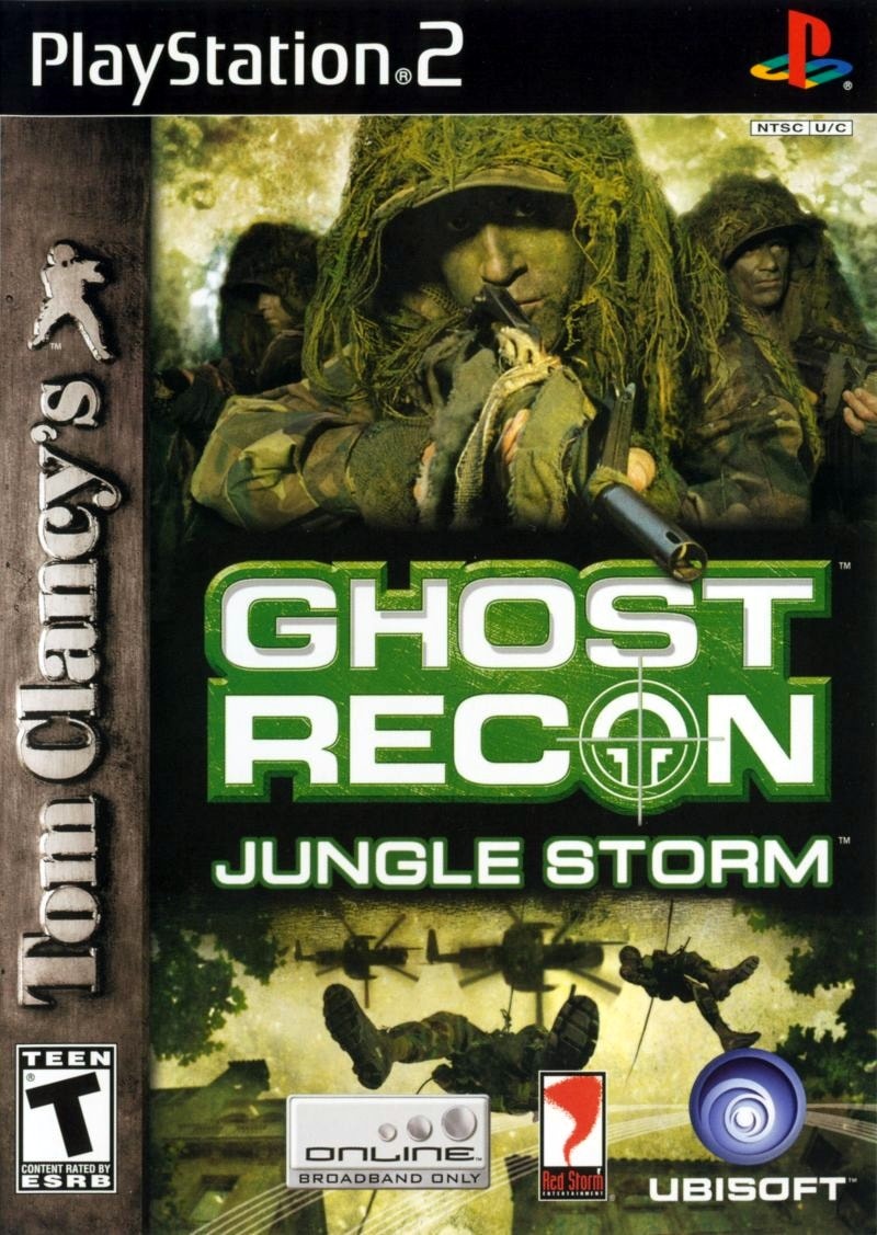 Capa do jogo Tom Clancys Ghost Recon: Jungle Storm
