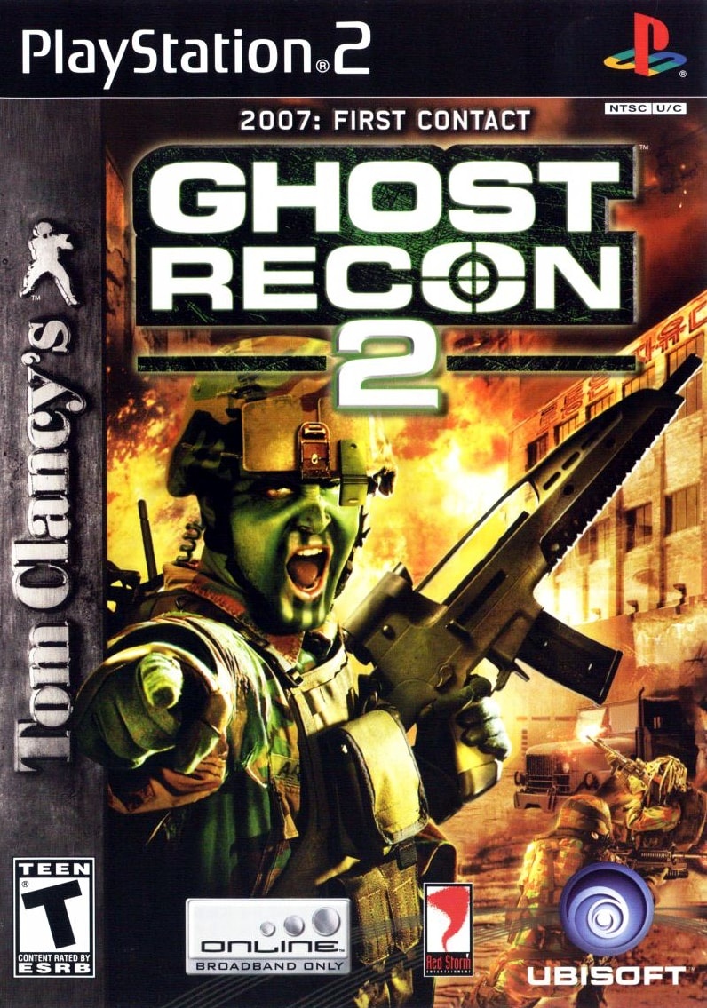 Capa do jogo Tom Clancys Ghost Recon 2: 2007 - First Contact