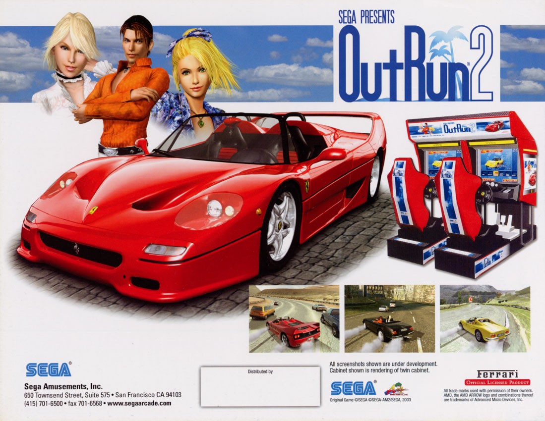 Capa do jogo OutRun 2