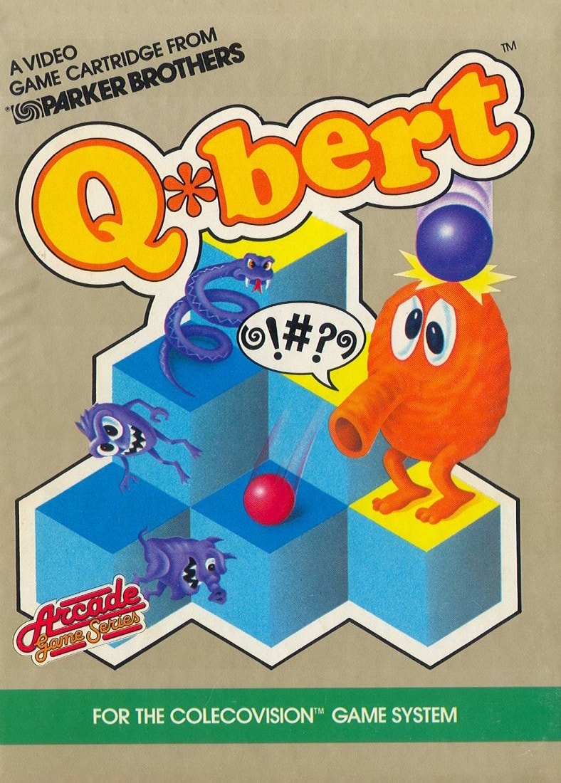 Capa do jogo Q*bert