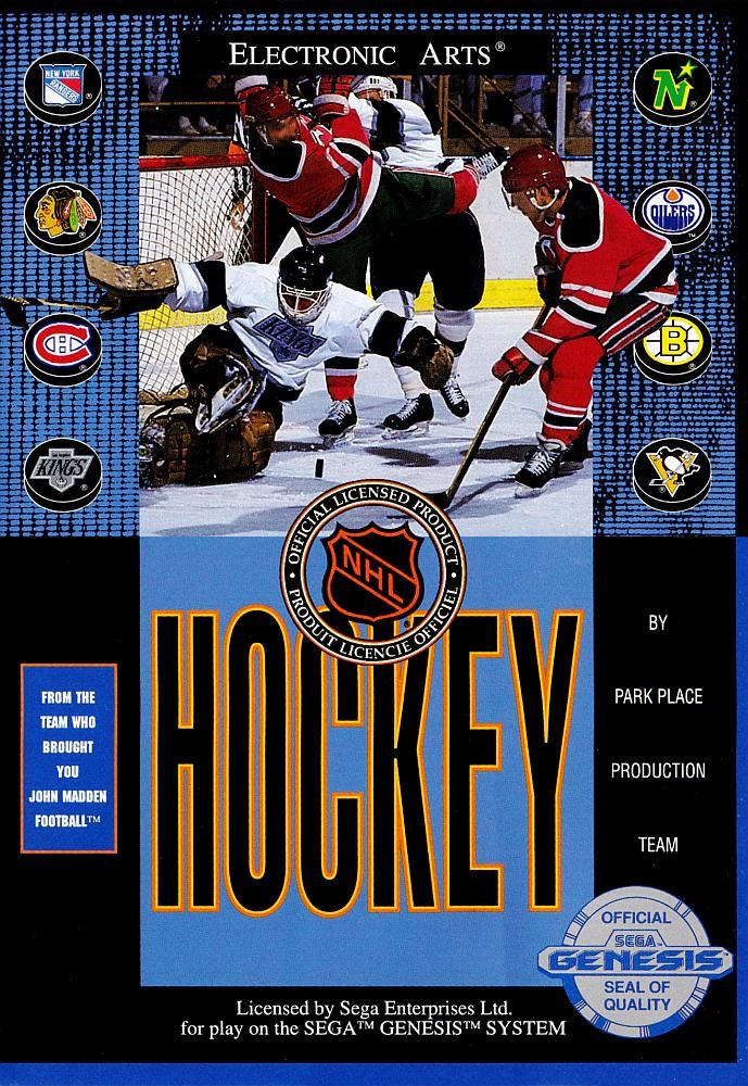Capa do jogo NHL Hockey
