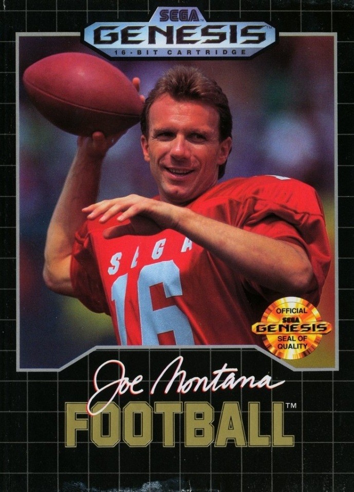 Capa do jogo Joe Montana Football