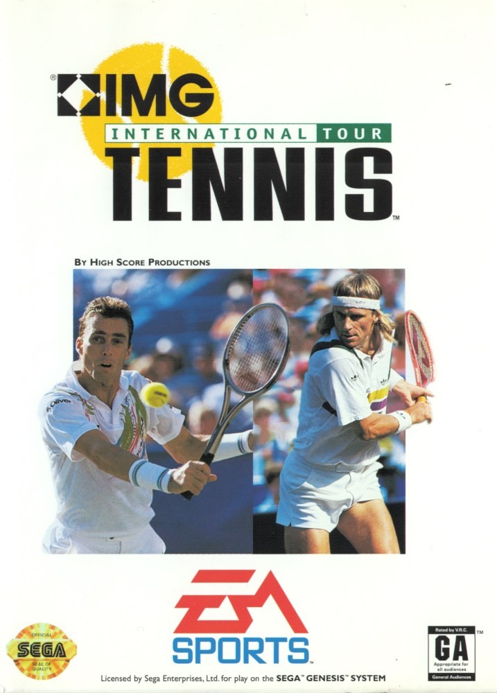 Capa do jogo IMG International Tour Tennis