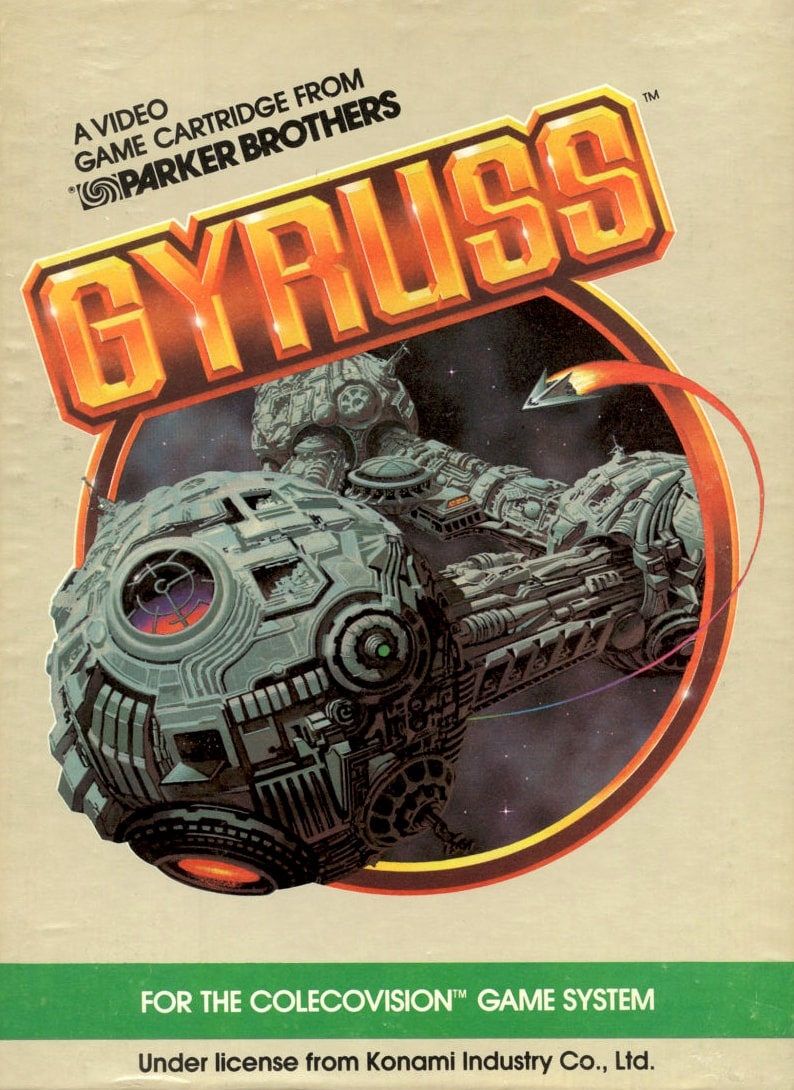Capa do jogo Gyruss