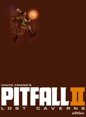 Capa do jogo Pitfall II: Lost Caverns
