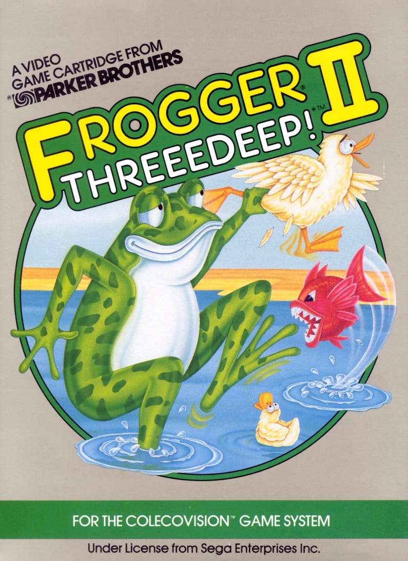 Capa do jogo Frogger II: ThreeeDeep!