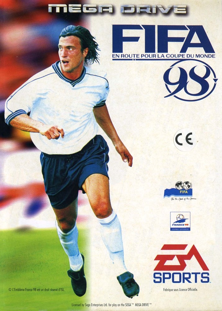 Capa do jogo FIFA Road to World Cup 98