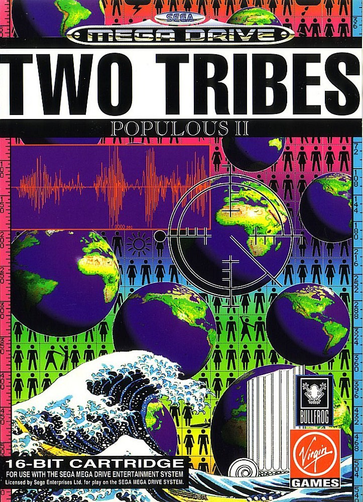 Capa do jogo Two Tribes: Populous II