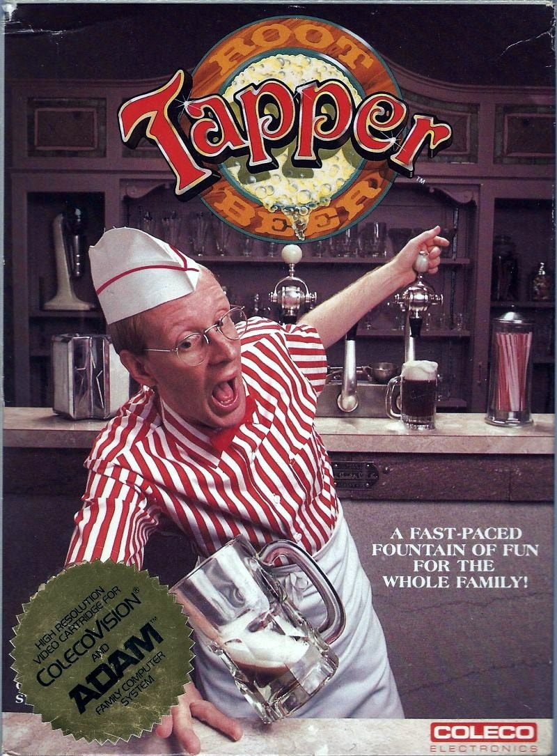 Capa do jogo Tapper