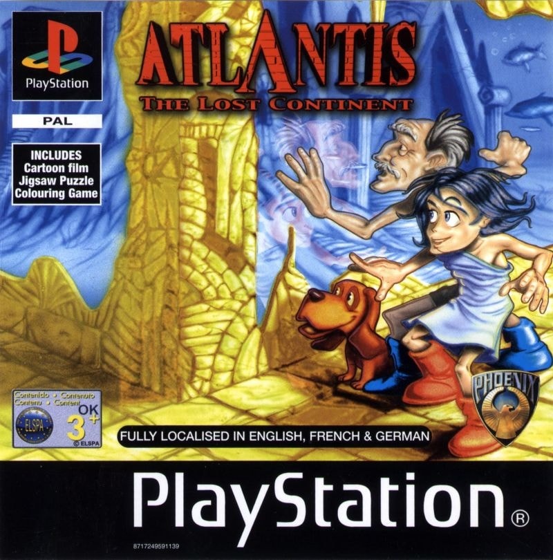 Capa do jogo Atlantis: The Lost Continent