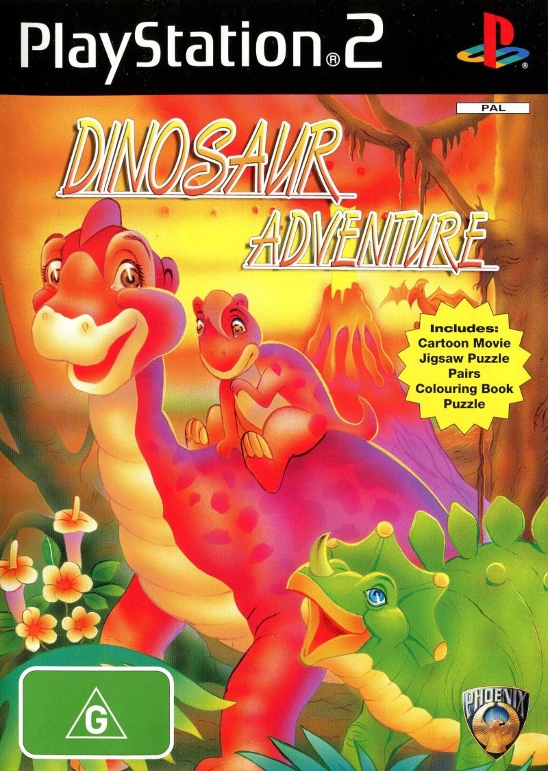 Capa do jogo Dinosaur Adventure