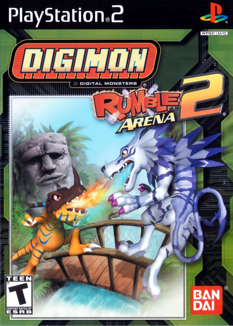 Capa do jogo Digimon Rumble Arena 2