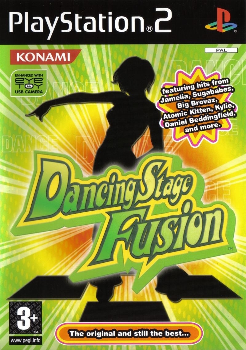 Capa do jogo Dancing Stage Fusion