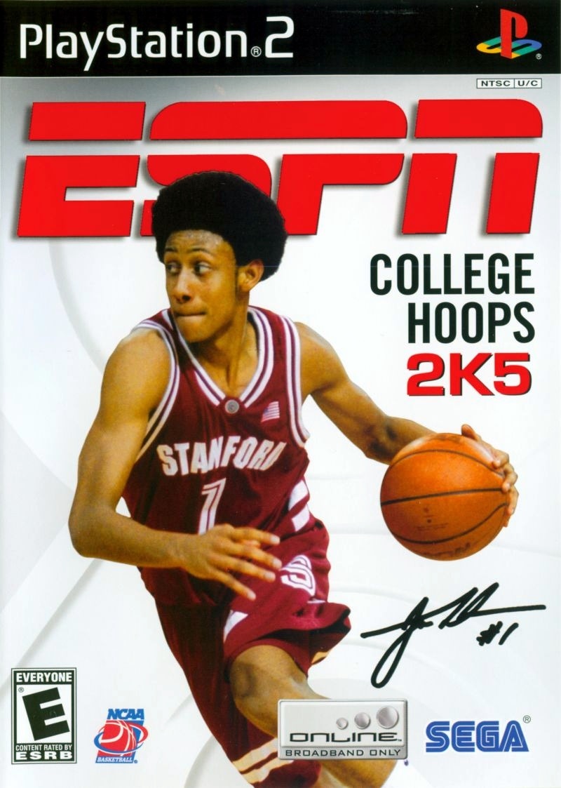Capa do jogo ESPN College Hoops 2K5